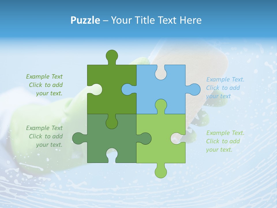 Chores Service Surface PowerPoint Template