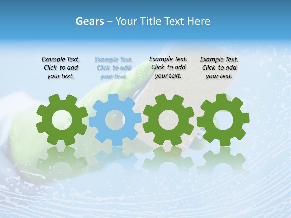 Chores Service Surface PowerPoint Template