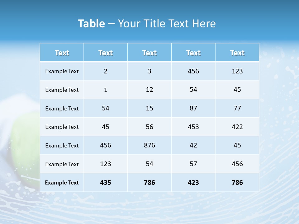 Chores Service Surface PowerPoint Template