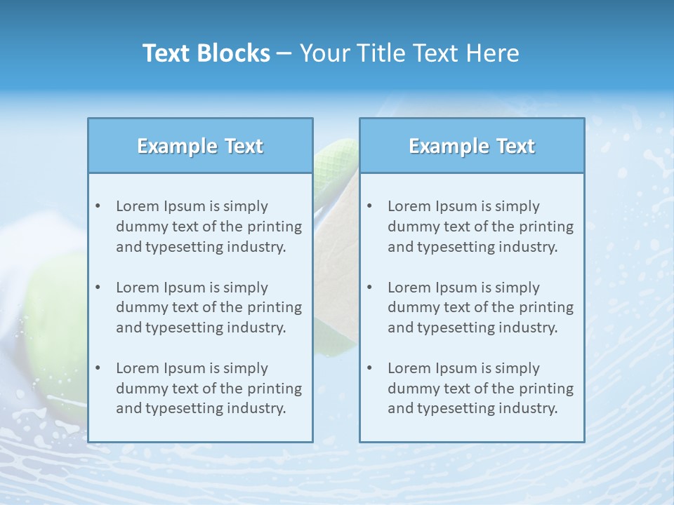 Chores Service Surface PowerPoint Template