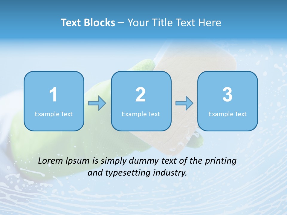Chores Service Surface PowerPoint Template
