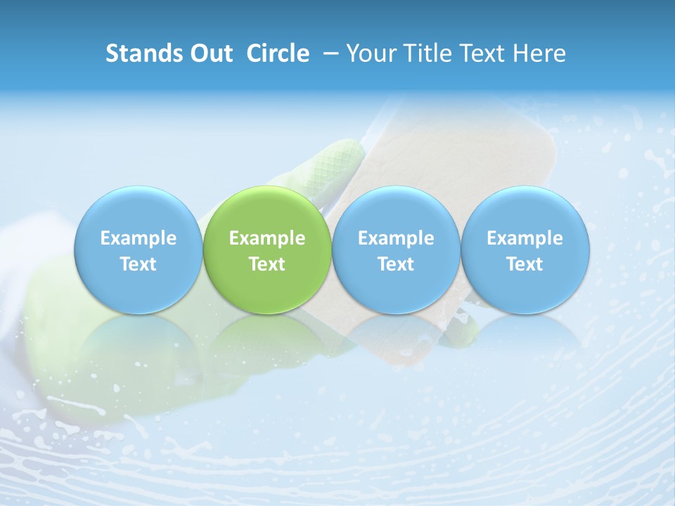 Chores Service Surface PowerPoint Template