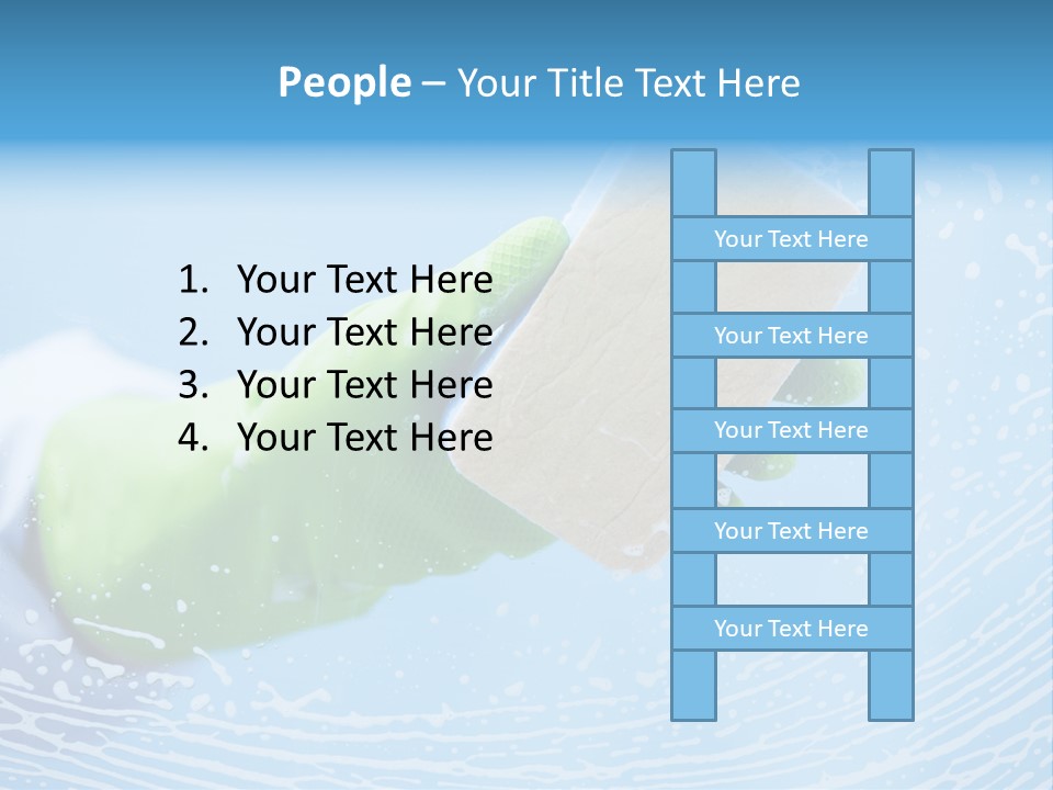 Chores Service Surface PowerPoint Template