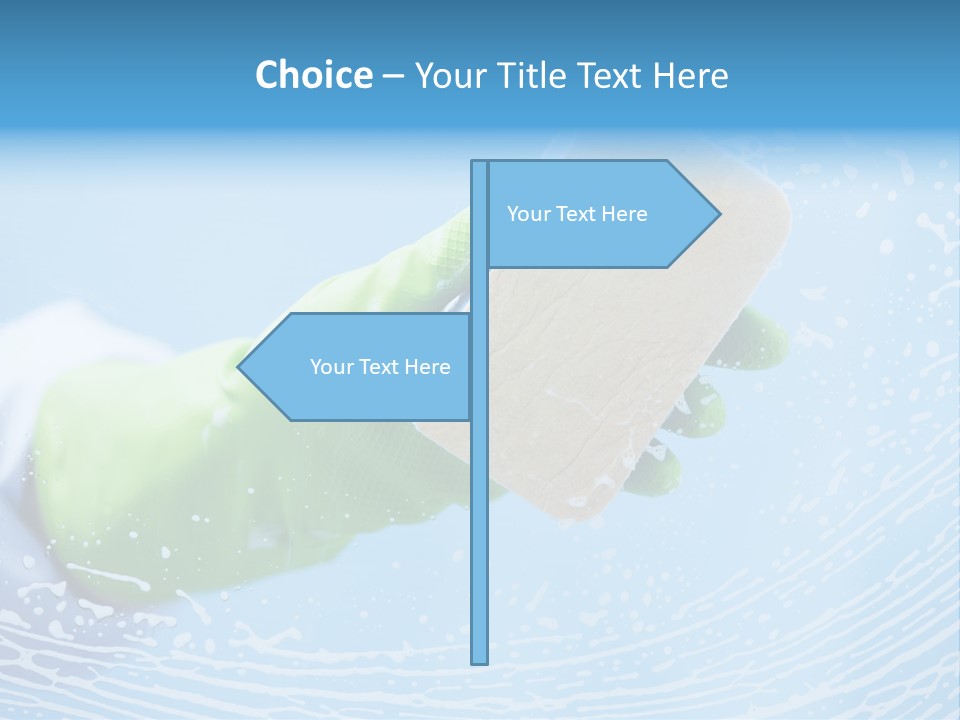 Chores Service Surface PowerPoint Template