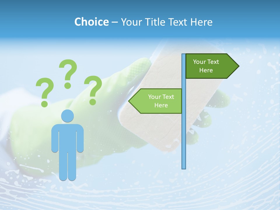 Chores Service Surface PowerPoint Template