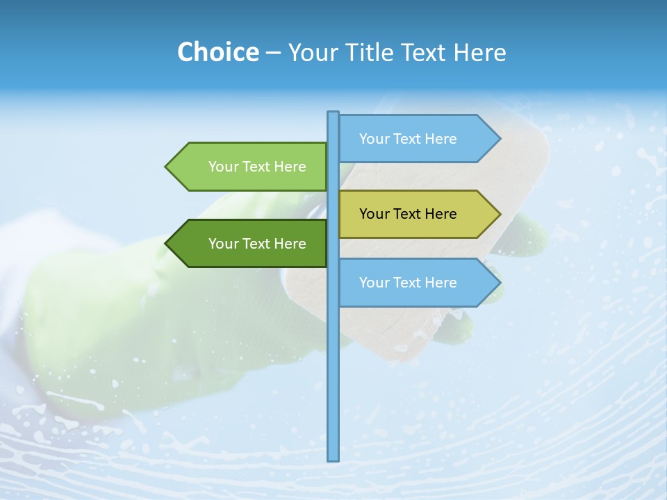 Chores Service Surface PowerPoint Template