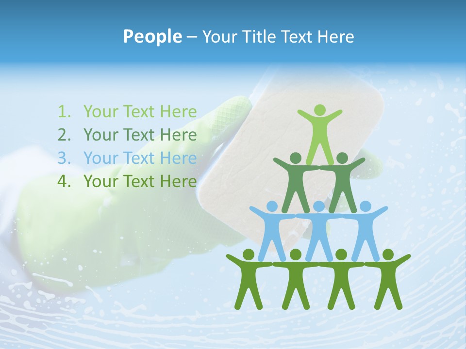 Chores Service Surface PowerPoint Template