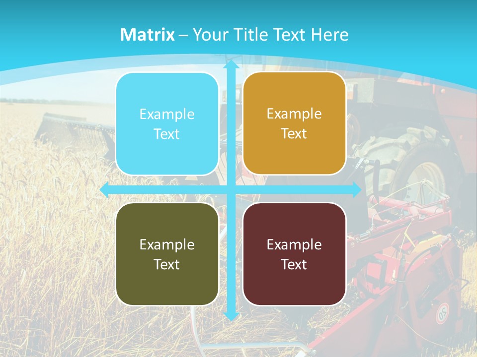 Work Foreground Equipment PowerPoint Template