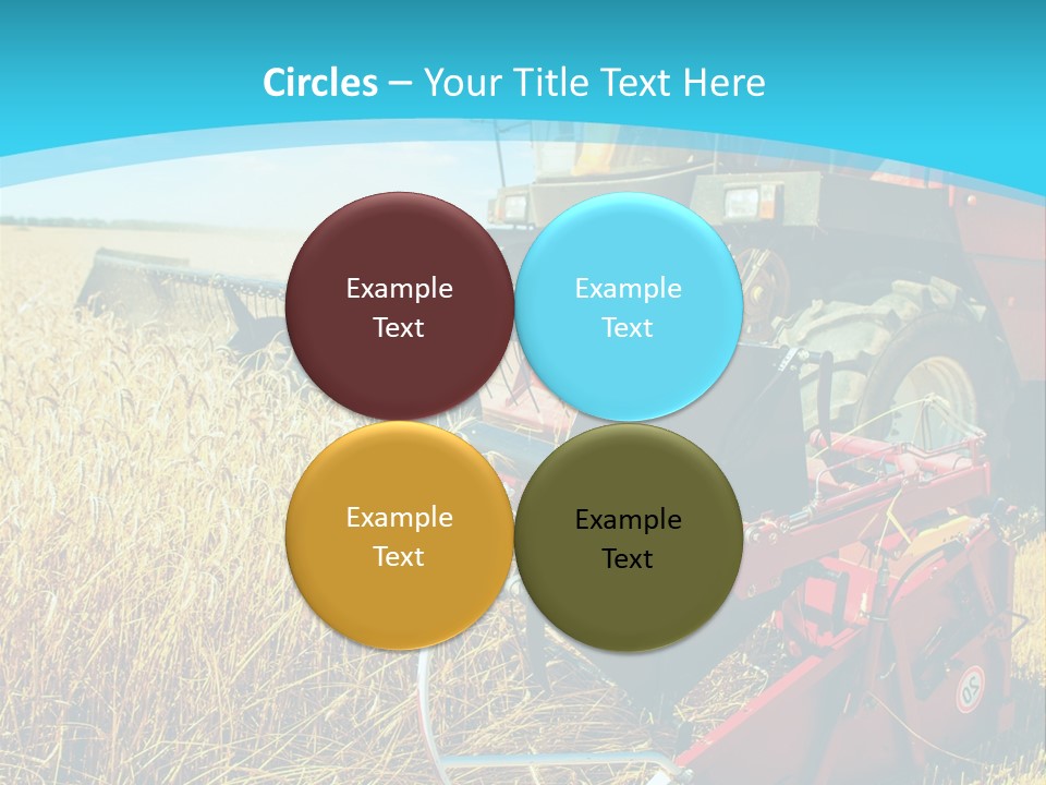 Work Foreground Equipment PowerPoint Template