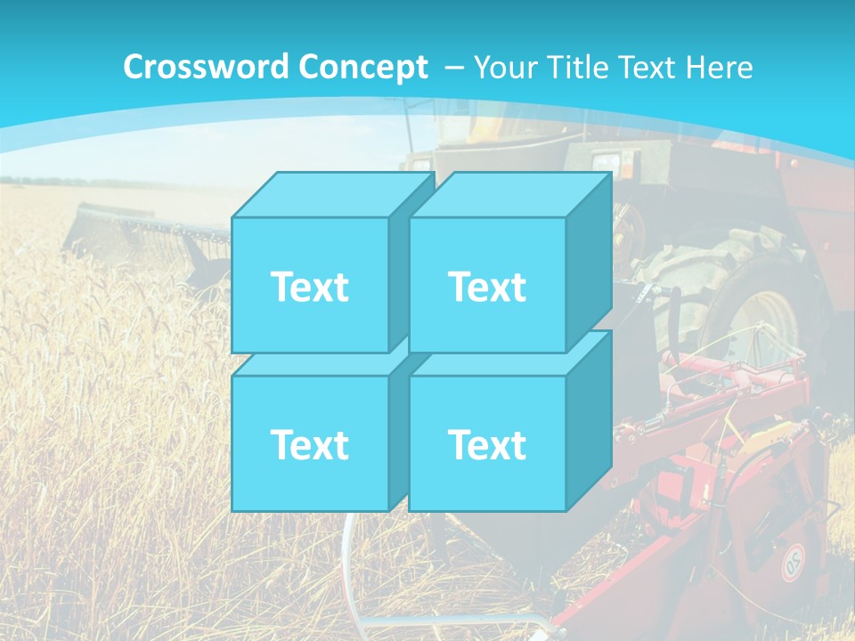 Work Foreground Equipment PowerPoint Template
