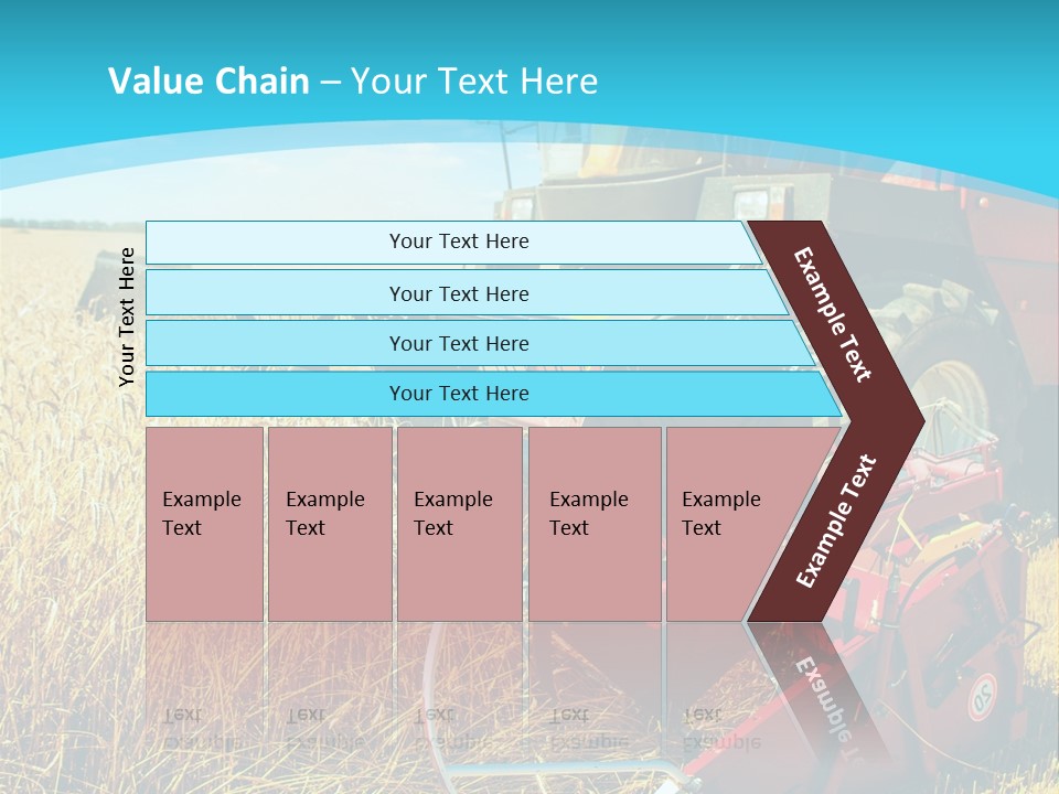 Work Foreground Equipment PowerPoint Template