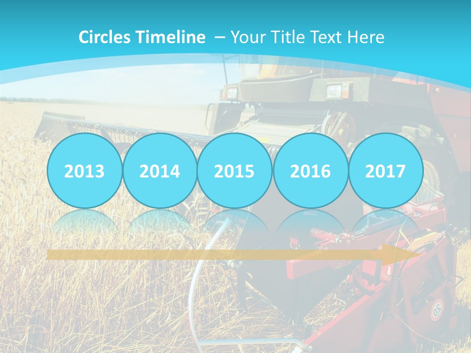 Work Foreground Equipment PowerPoint Template