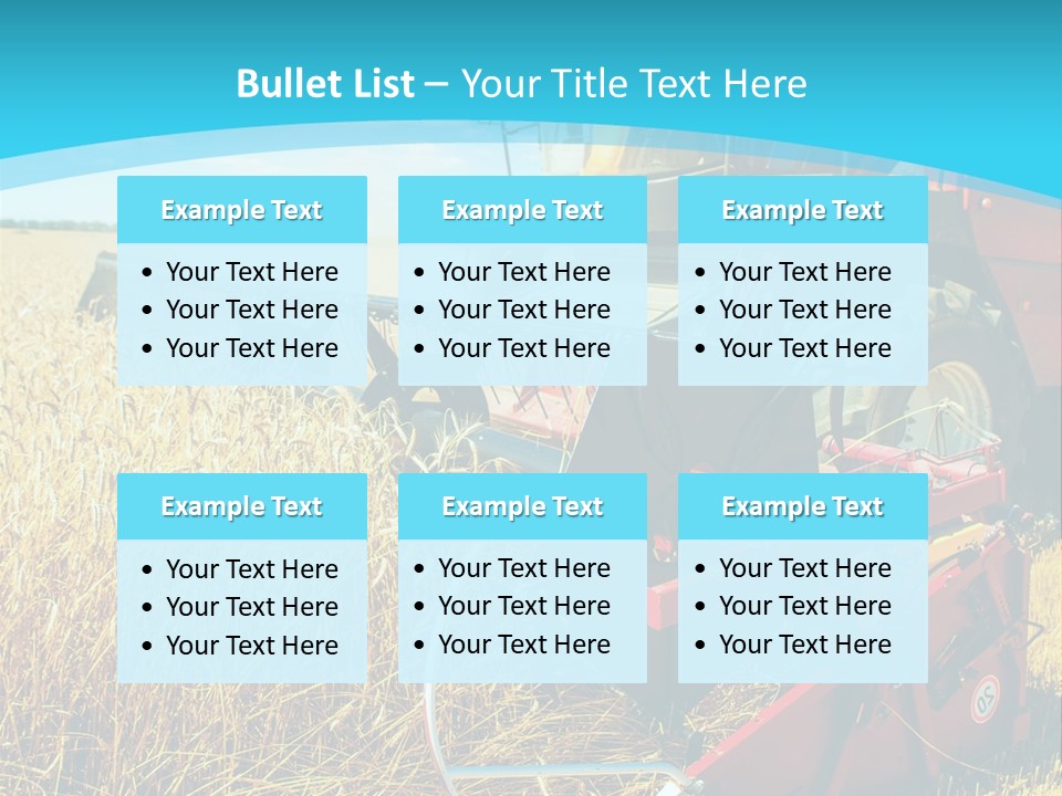 Work Foreground Equipment PowerPoint Template