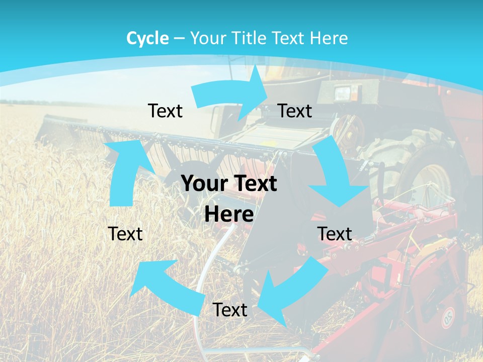 Work Foreground Equipment PowerPoint Template