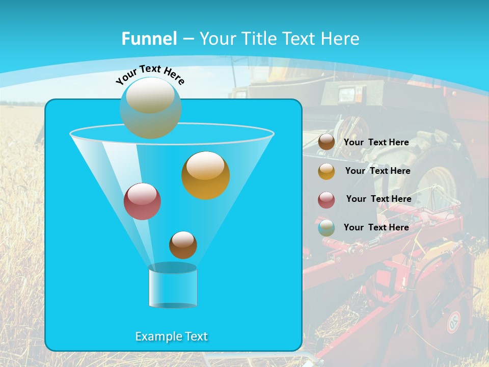Work Foreground Equipment PowerPoint Template