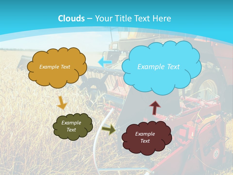Work Foreground Equipment PowerPoint Template