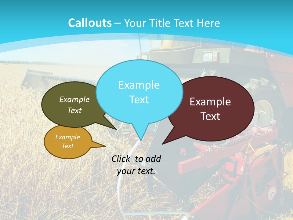 Work Foreground Equipment PowerPoint Template