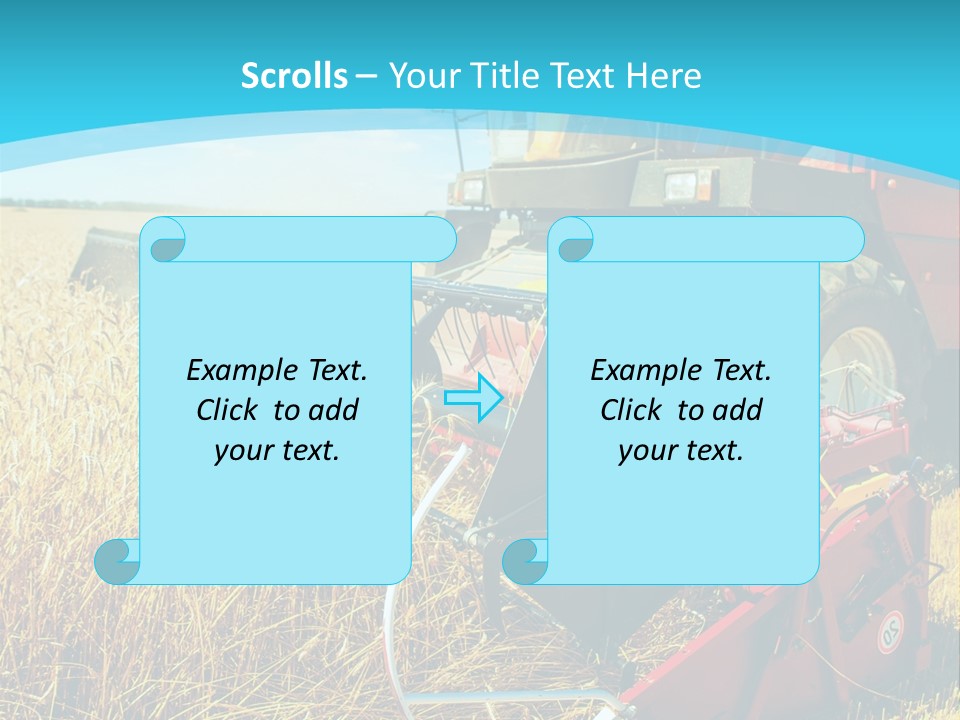 Work Foreground Equipment PowerPoint Template