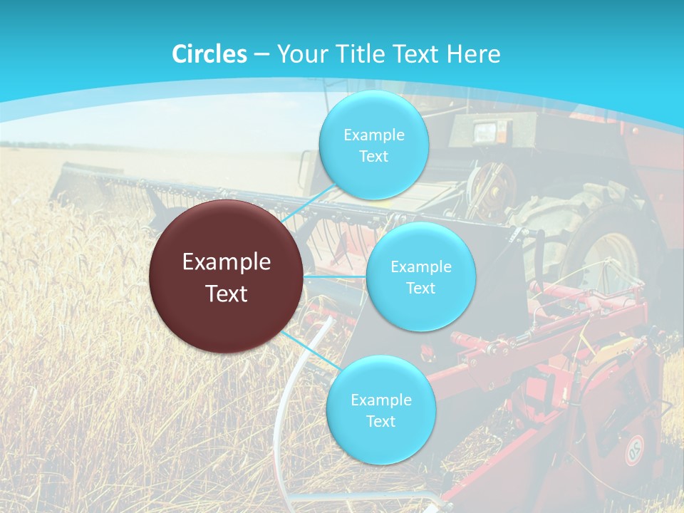Work Foreground Equipment PowerPoint Template