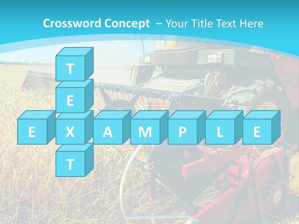 Work Foreground Equipment PowerPoint Template