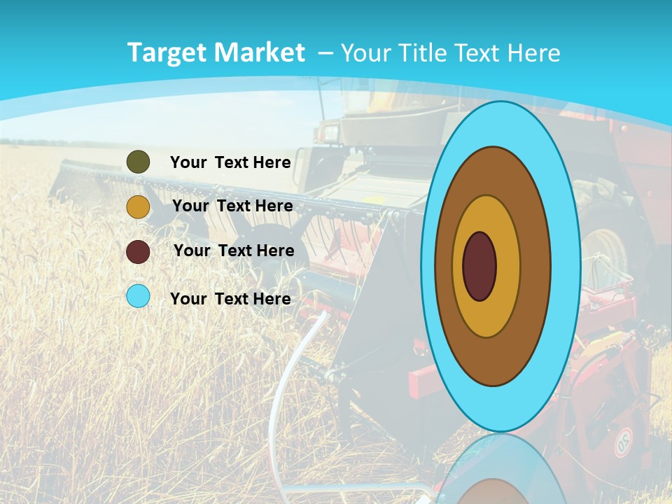 Work Foreground Equipment PowerPoint Template