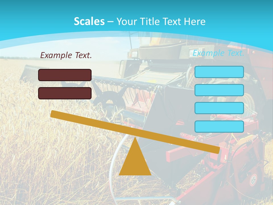 Work Foreground Equipment PowerPoint Template