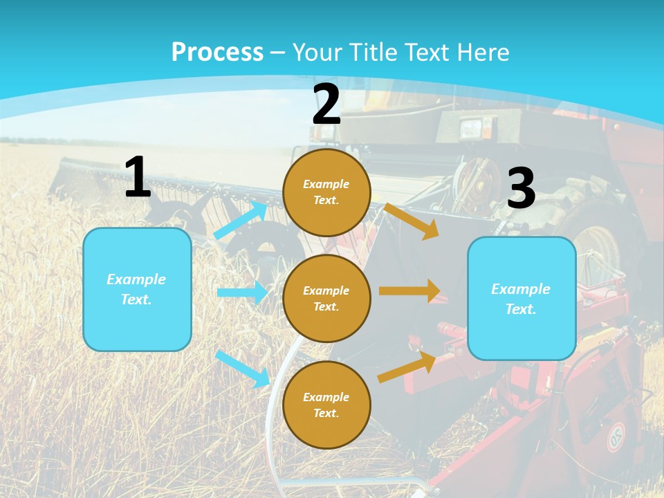 Work Foreground Equipment PowerPoint Template