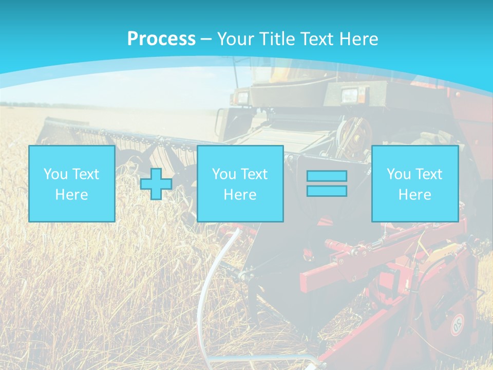 Work Foreground Equipment PowerPoint Template