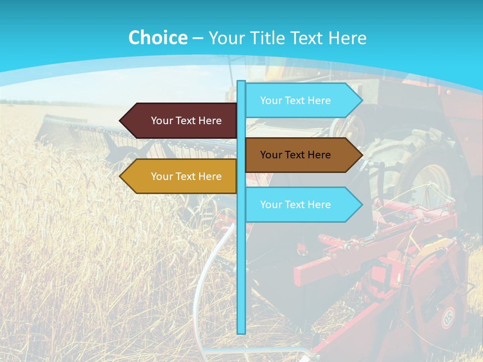 Work Foreground Equipment PowerPoint Template