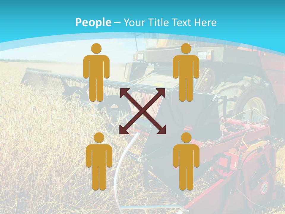 Work Foreground Equipment PowerPoint Template