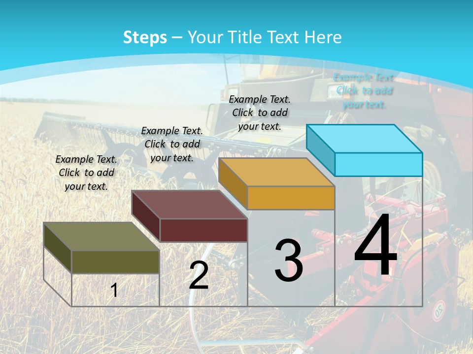 Work Foreground Equipment PowerPoint Template