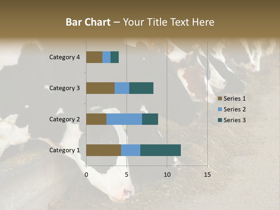 Domestic Animals Feeding Production PowerPoint Template
