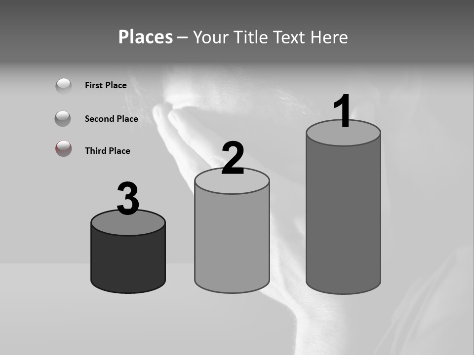 Portrait Drama Dramatic PowerPoint Template