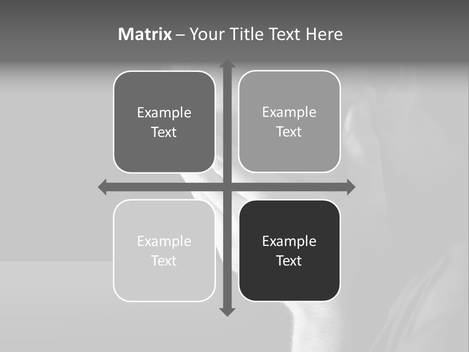 Portrait Drama Dramatic PowerPoint Template