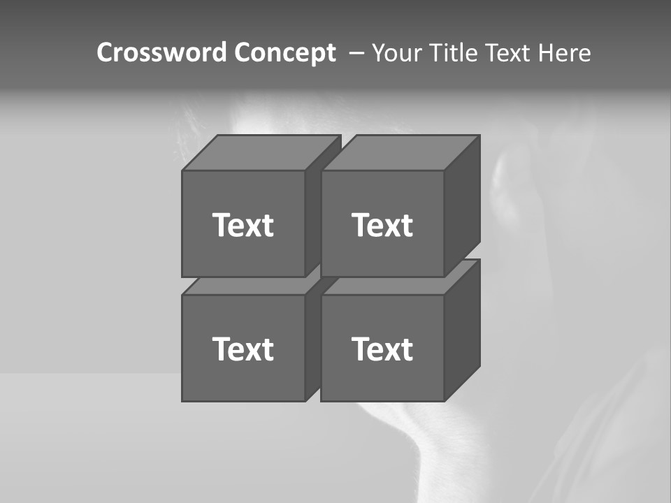 Portrait Drama Dramatic PowerPoint Template
