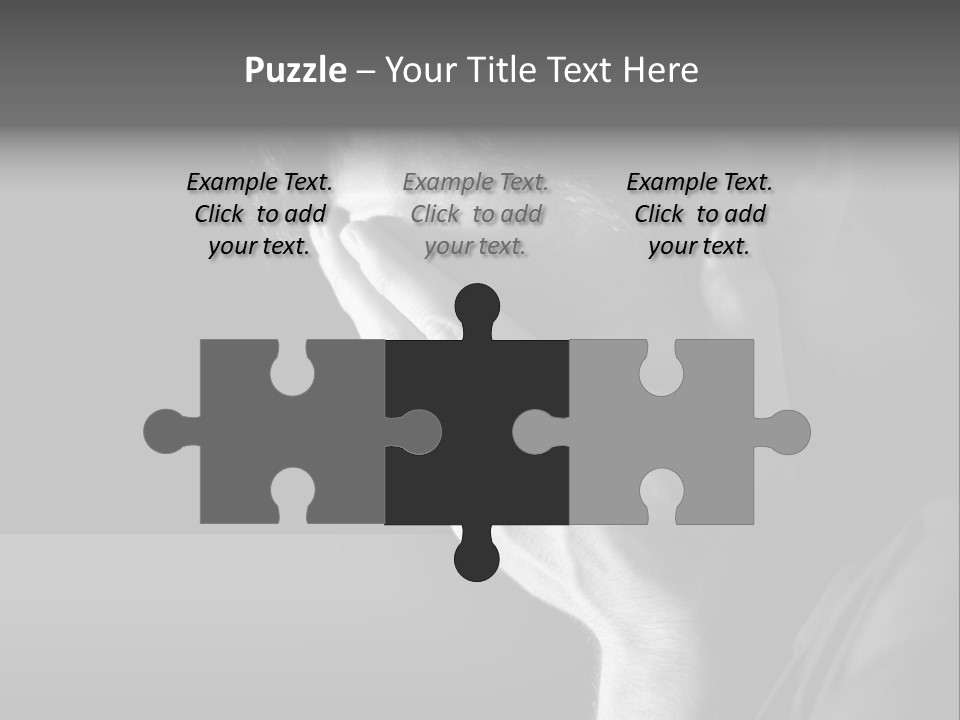 Portrait Drama Dramatic PowerPoint Template