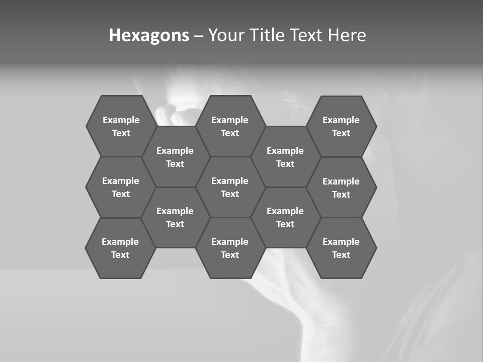 Portrait Drama Dramatic PowerPoint Template