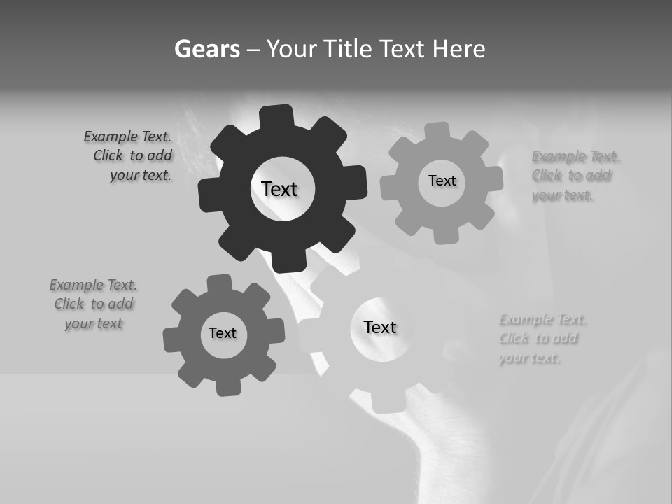 Portrait Drama Dramatic PowerPoint Template