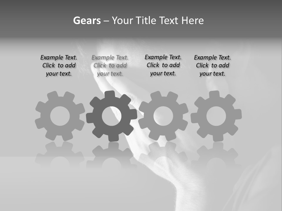 Portrait Drama Dramatic PowerPoint Template