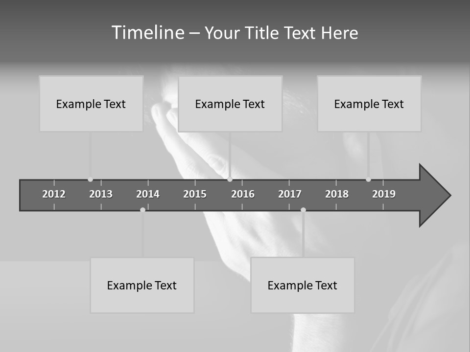Portrait Drama Dramatic PowerPoint Template