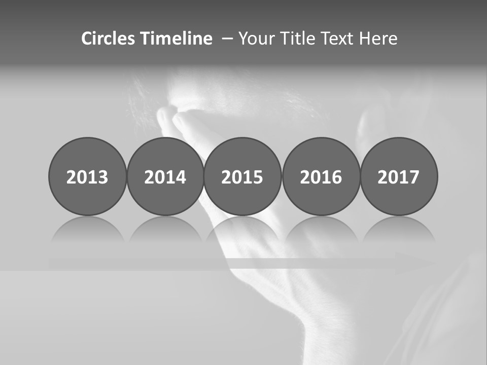 Portrait Drama Dramatic PowerPoint Template