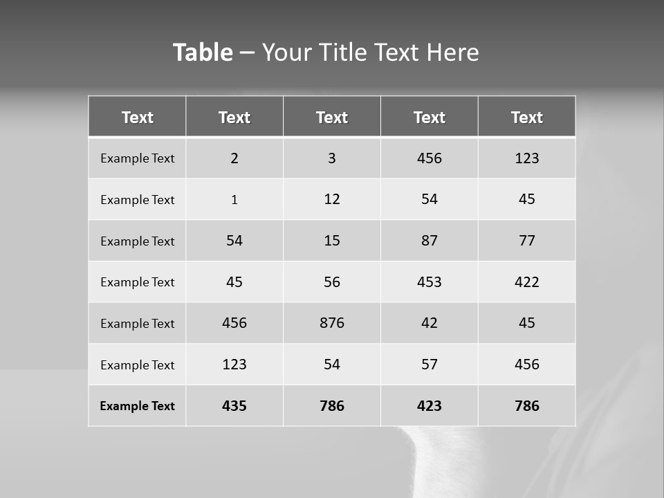 Portrait Drama Dramatic PowerPoint Template