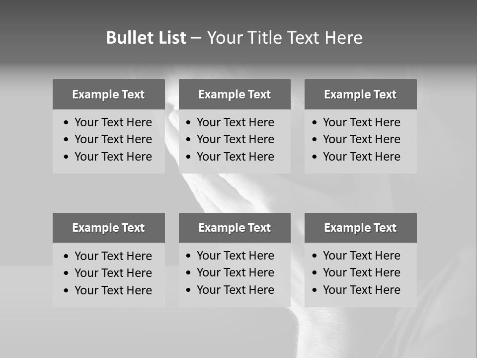 Portrait Drama Dramatic PowerPoint Template