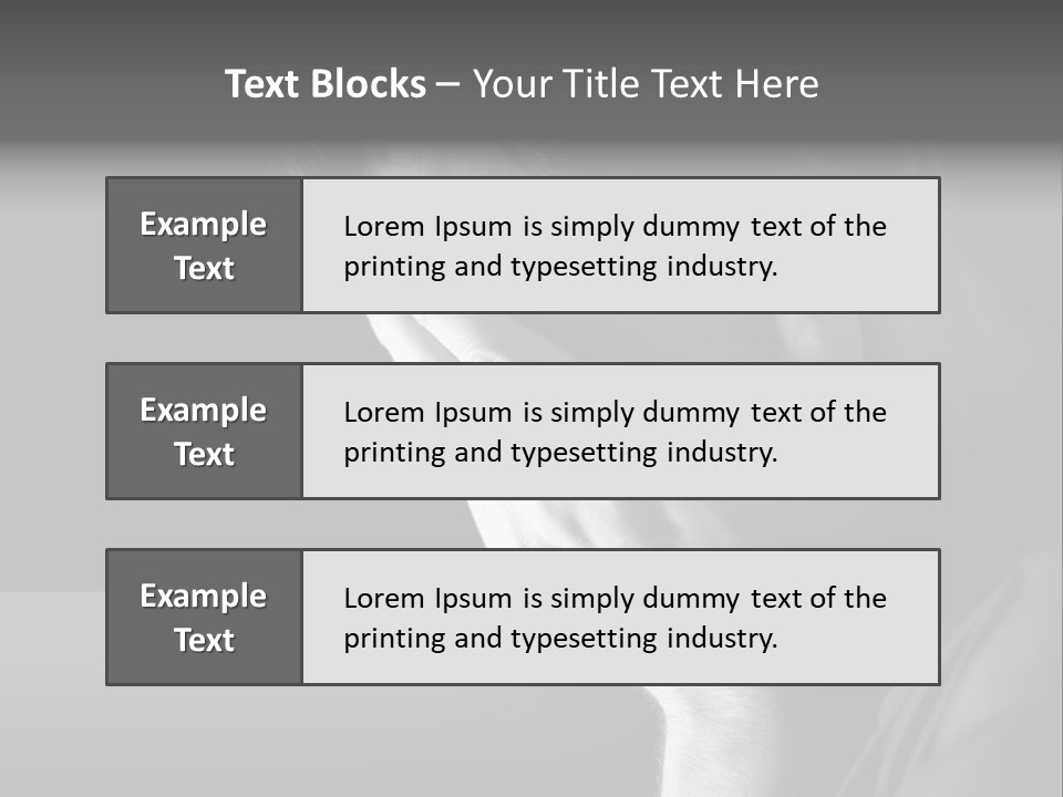 Portrait Drama Dramatic PowerPoint Template