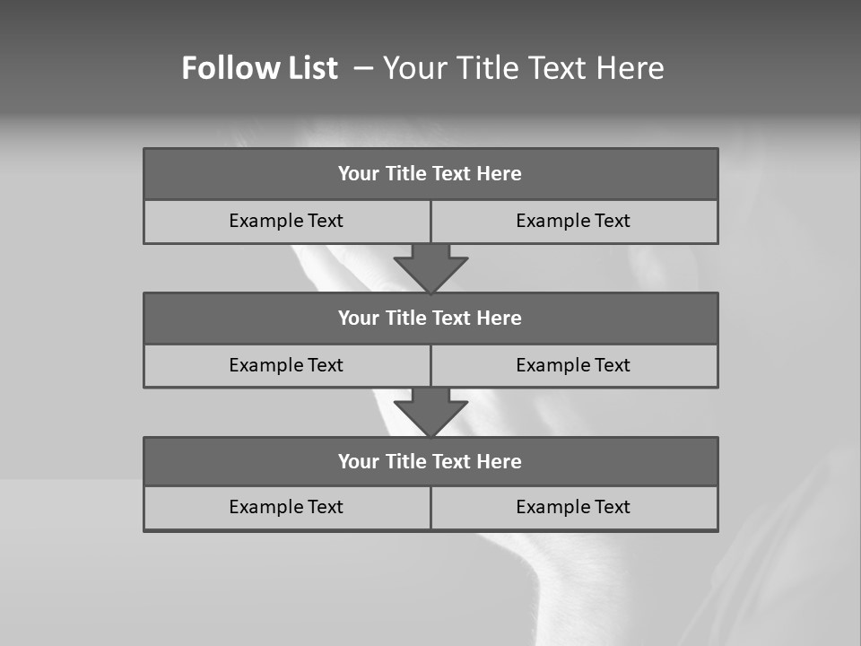 Portrait Drama Dramatic PowerPoint Template