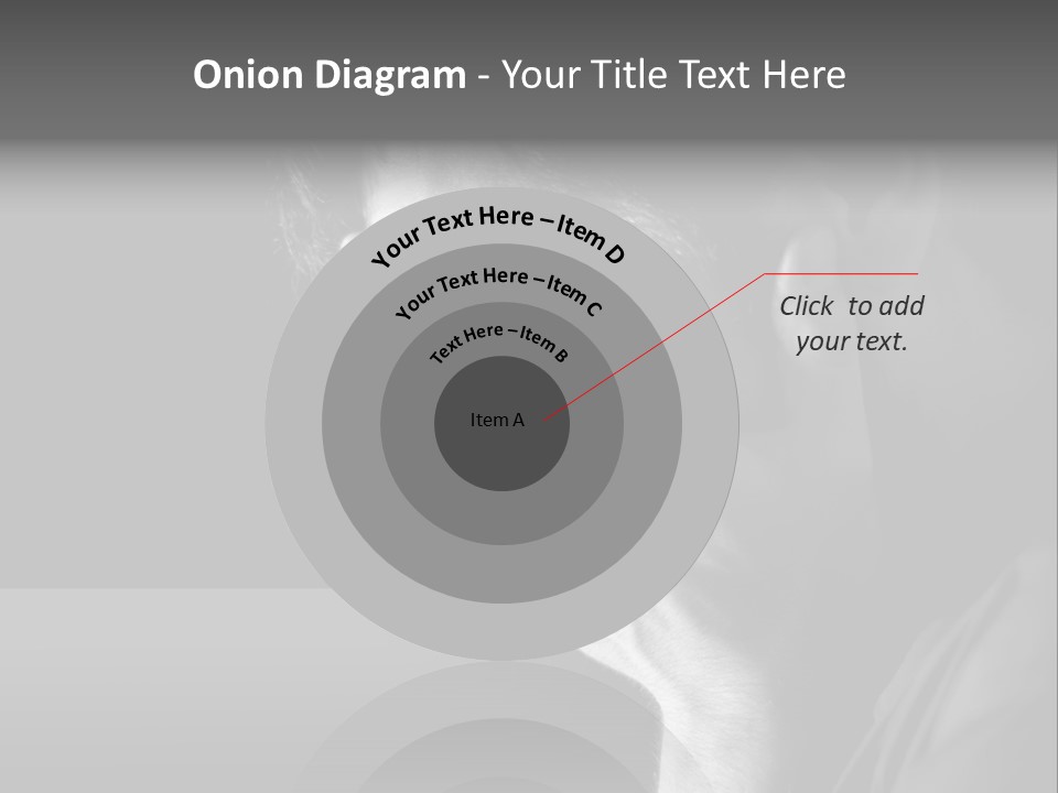 Portrait Drama Dramatic PowerPoint Template