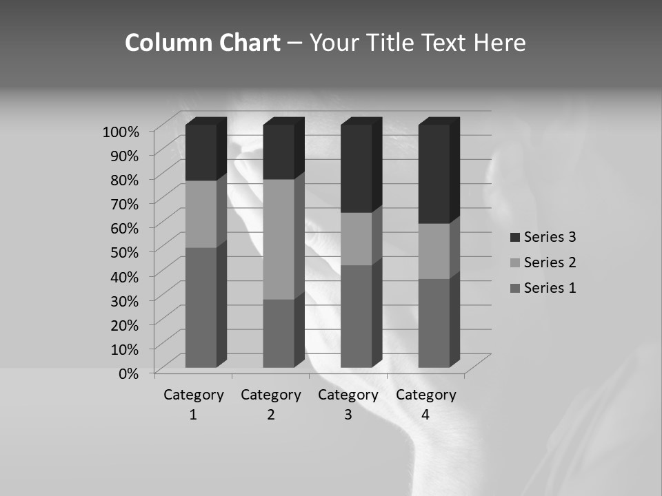 Portrait Drama Dramatic PowerPoint Template