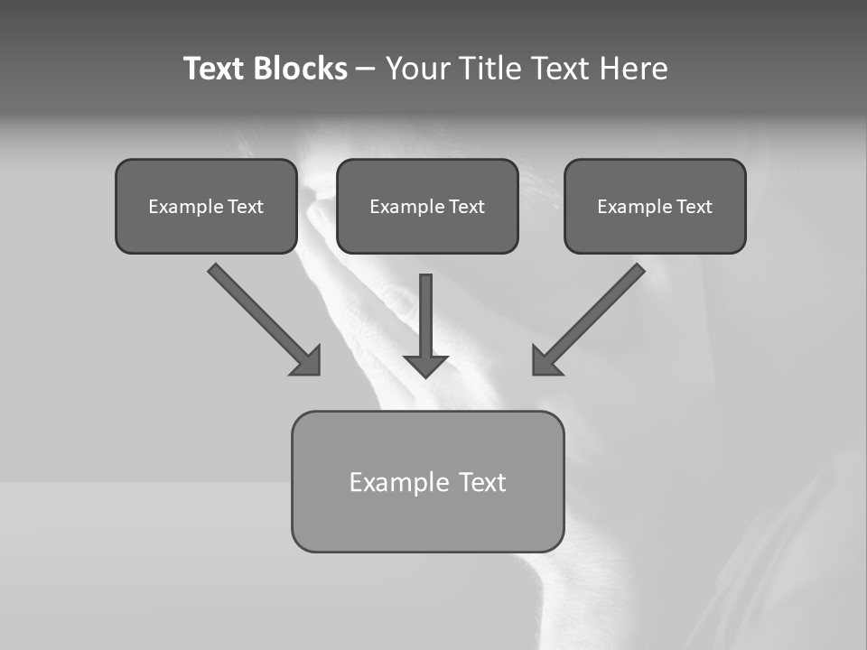 Portrait Drama Dramatic PowerPoint Template