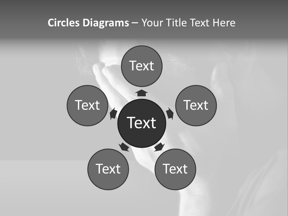 Portrait Drama Dramatic PowerPoint Template