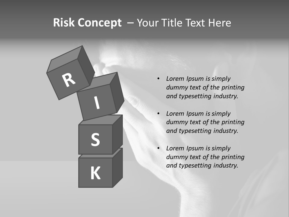 Portrait Drama Dramatic PowerPoint Template